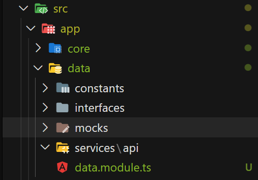 Data module